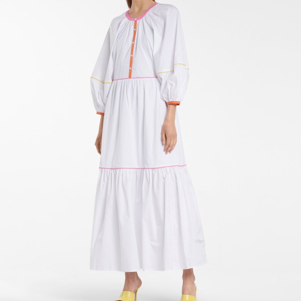 chinese dress ladies Demi Maxi Dress Black – TRUDE LIZARES main image 0